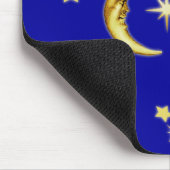 太陽、月、星 マウスパッド (コーナー)