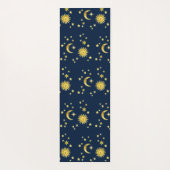 太陽、月、星 ヨガマット (裏面)