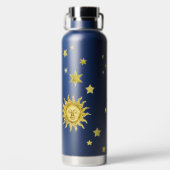 太陽・月・星🌞🌜⭐絶縁水ボトル ウォーターボトル (背面)