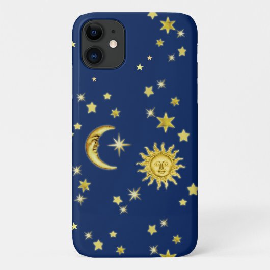 太陽、月、星🌞🌛⭐iPhoneケース Case-Mate iPhoneケース (裏面)
