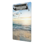 太陽。空。海。サンド.ビーチシーン ミニクリップボード (アングル2)