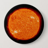 太陽 缶バッジ (正面)