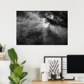 太陽、雲、水とダックウィード。 ポスター (ホームオフィス)