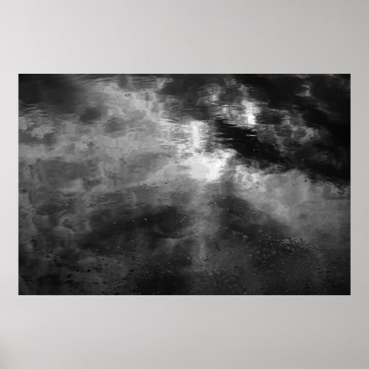 太陽、雲、水とダックウィード。 ポスター (正面)