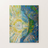 太陽、1912年Edvard Munch著 ジグソーパズル (縦)