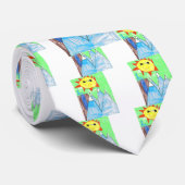 太陽n山の子供のartwok ネクタイ (ロール)