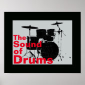太鼓の音 ポスター (正面)