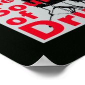 太鼓の音 ポスター (角)