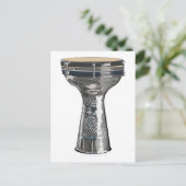 太鼓はがきダルブカトンバクトゥベレキ ポストカード (スタンド正面)