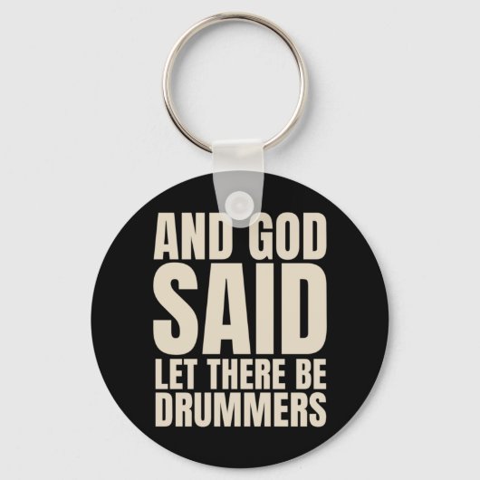 太鼓を打ち鳴らす キーホルダー (正面)