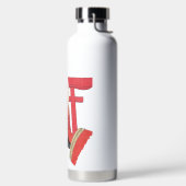 太鼓奏者あき水瓶 ウォーターボトル (左面)