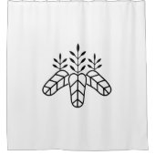 太鼓桐 シャワーカーテン (正面)