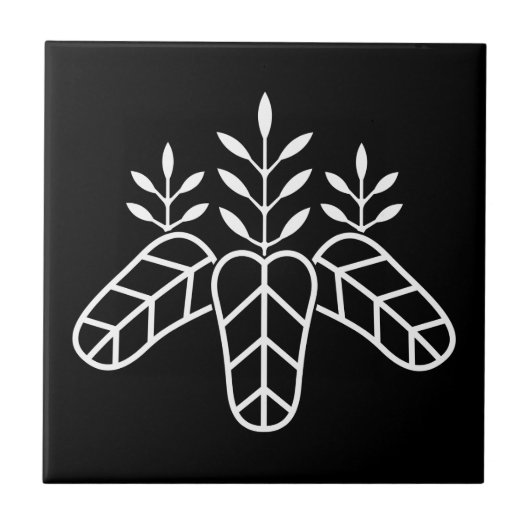 太鼓桐 タイル (正面)