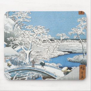 太鼓橋広重1856-58マウスパッド マウスパッド