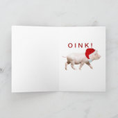 太鼓腹のブタOinkカード シーズンカード (内部)