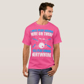 太鼓遊を打ち鳴ら遊せる Tシャツ (正面フル)