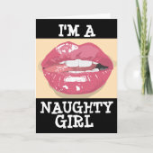 夫いけな用誕生日リップカード カード (正面)