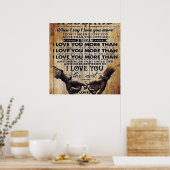 夫おもしろいへの引用文 |あなたの男のためのギフト ポスター (キッチン)