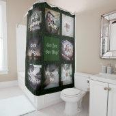 夫おもしろいパーソナライズされたの贈り物|過去記事 シャワーカーテン (インサイチュ)