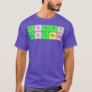 夫おもしろい周期表 Tシャツ