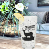 夫おもしろい妻ディアー狩りバックスポーツ引用文 タンブラーグラス