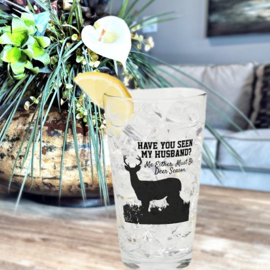 夫おもしろい妻ディアー狩りバックスポーツ引用文 タンブラーグラス