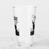 夫おもしろい妻ディアー狩りバックスポーツ引用文 タンブラーグラス (左)