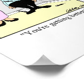 夫おもしろい妻ポスター！ ポスター (角)