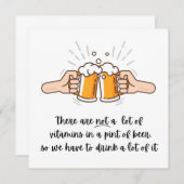 夫おもしろい子ボーイフレンド用誕生日カード (正面/裏面)