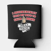 夫おもしろい引用文祈 – 私のために 缶クーラー (裏面)