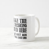 夫おもしろい引用文 – 妻のギフト頼をお願い コーヒーマグカップ (正面右)