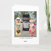 夫おもしろい用誕生日カード カード (裏面)