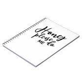 夫おもしろい蜂蜜のリスト ノートブック (左側)