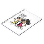 夫および妻の態度のユーモア ノートブック (左側)