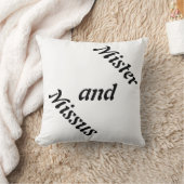 夫および妻 クッション (ブランケット)