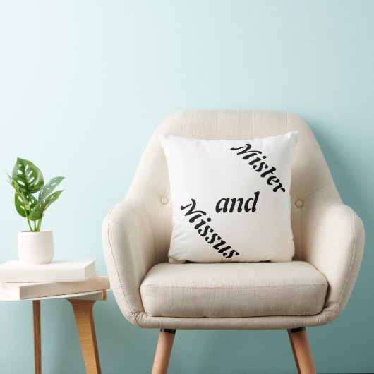 夫および妻 クッション (椅子)