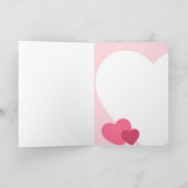 夫お気に入りの引用文ピおもしろいンクハートバレンタイン シーズンカード (内部)