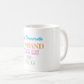 夫から妻へのプレゼント コーヒーマグカップ (正面右)