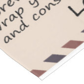 夫から妻への手紙 テーブルクロス (アングル)