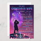 夫から妻へ人生で1つのものを与えるとしたら 招待状 (正面/裏面)