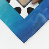 夫かパーソナライズされたら未来の妻へ フリースブランケット (角)