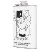 夫がパブから遅く帰る フラスク (左)