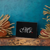 夫が新たに彼女の婿を取結婚る フォトプラーク (側面)