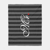 夫が新たに彼女の婿を取結婚る フリースブランケット (正面)