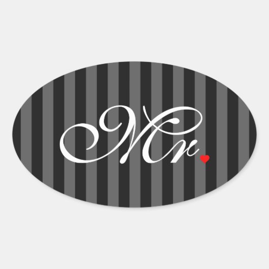 夫が新たに彼女の婿を取結婚る 楕円形シール (正面)
