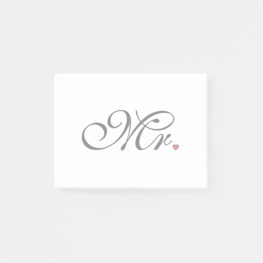 夫が新たに彼女を育てる結婚 ポストイット (正面)