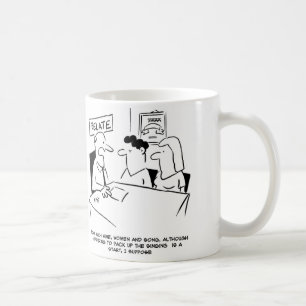 夫が歌を与え上げる コーヒーマグカップ