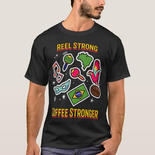 夫が釣りに行くのが好き Tシャツ (正面)