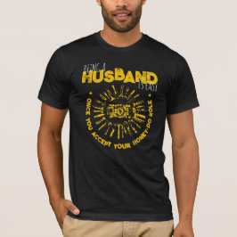 夫であることは簡単 ハニードゥロール面白Tシャツ Tシャツ