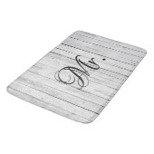 夫と夫と夫の新郎新婦素朴 バスマット (アングル)